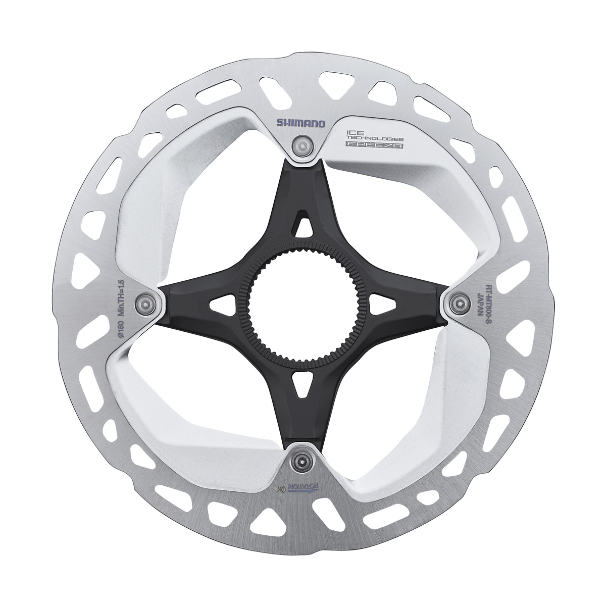 SHIMANO Brzdový kotúč RT-MT800 vnút. matica 140 mm