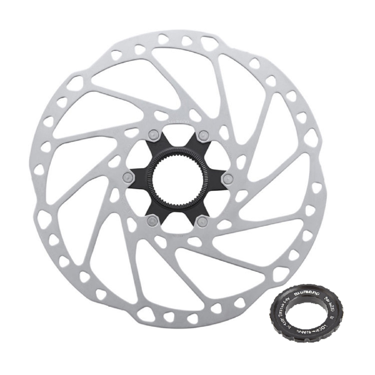 SHIMANO Brzdový kotúč SM-RT64 vonk. matica 160 mm