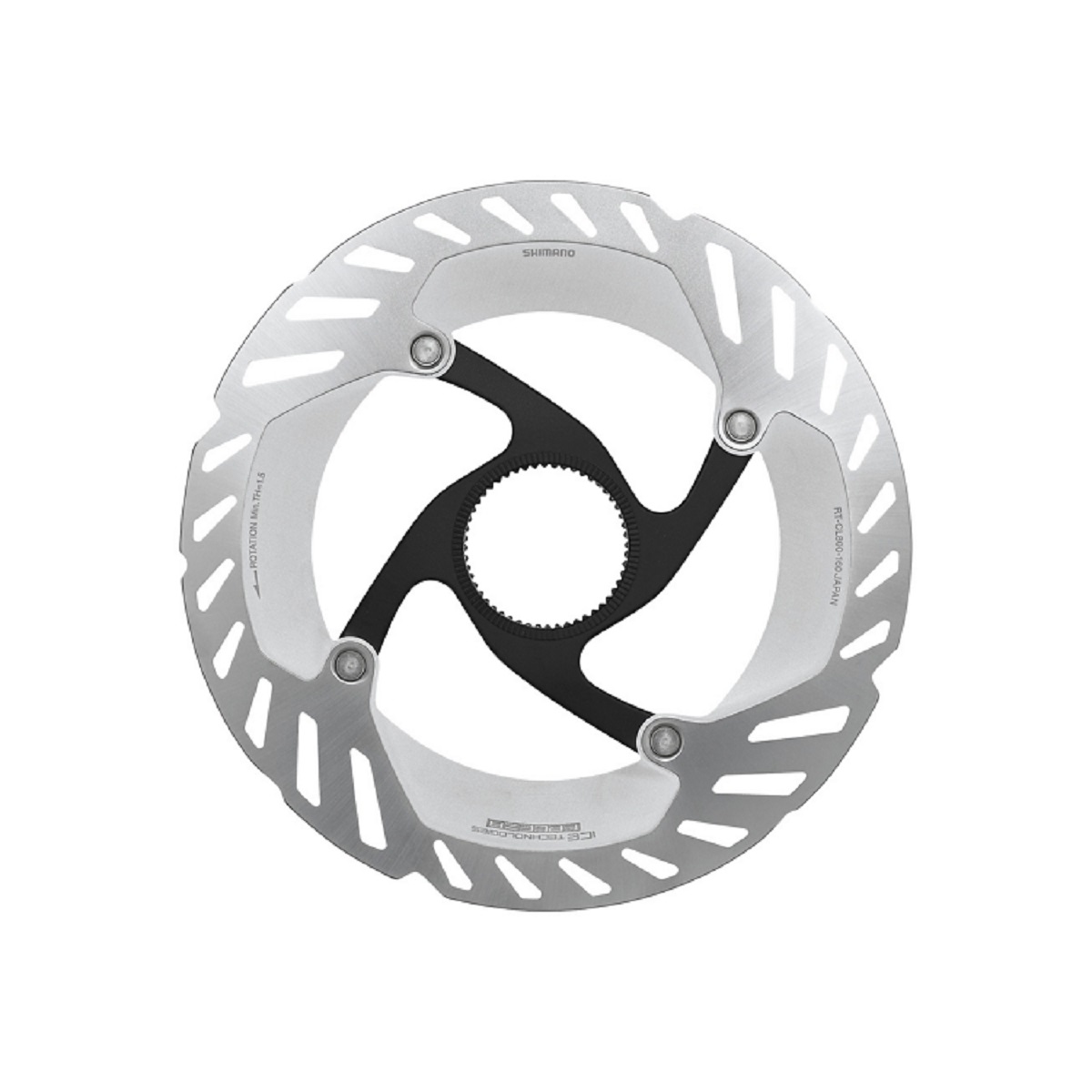 SHIMANO Brzdový kotúč RT-CL800 vnút. matica 160 mm