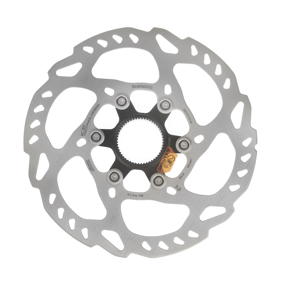 SHIMANO Brzdový kotúč SM-RT70 vonk. matica 180 mm