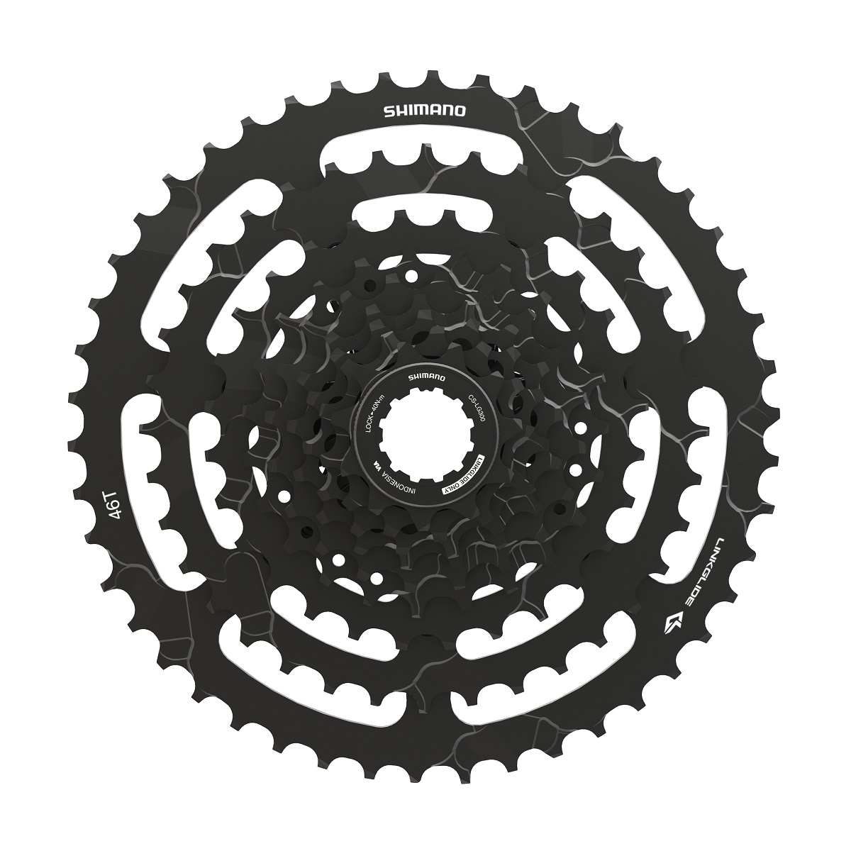 SHIMANO Kazeta LG300 9 prevodov