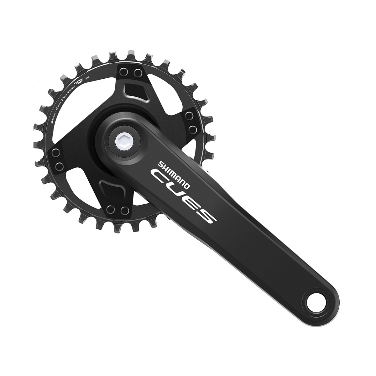 SHIMANO Stred Cues FC-U4000 30 z. 1 x 9-10-11 prevodov