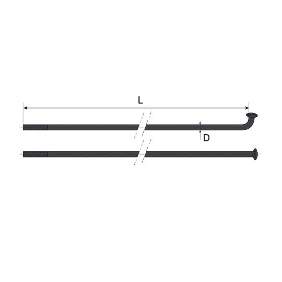MACH1 Špice Inox Plus 296 mm čierne